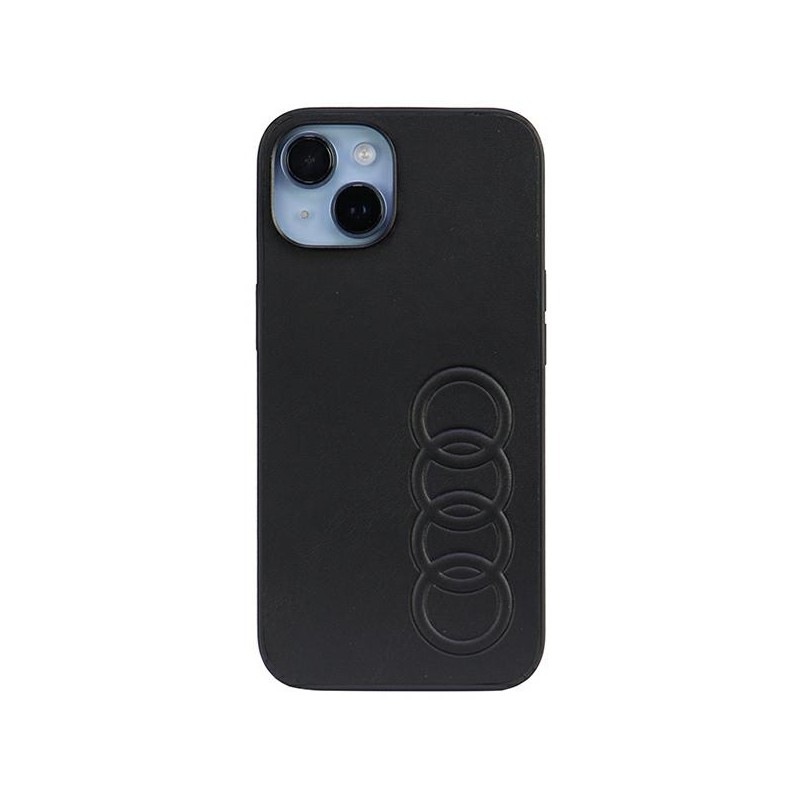 cover audi iphone 14  nera