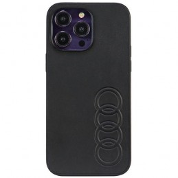 cover audi iphone 14  pro max nera