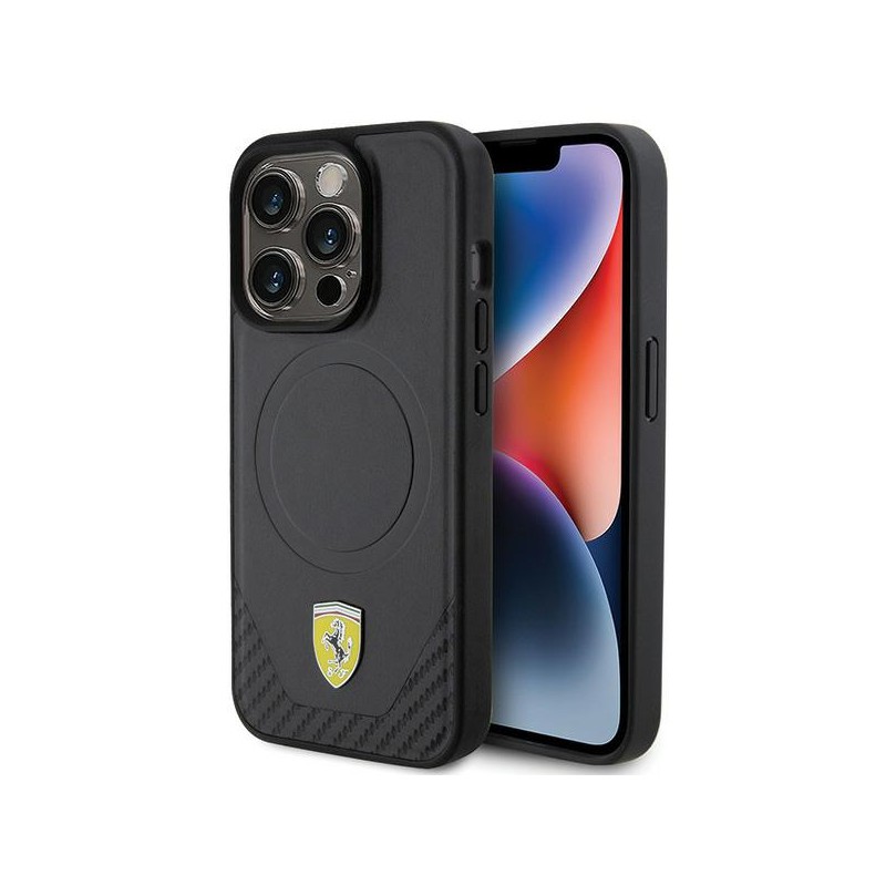 cover ferrari iphone 15 pro magsafe compatibile
