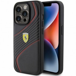 cover ferrari iphone 15 pro nera