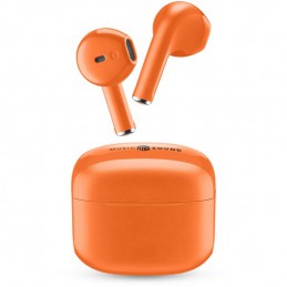 auricolare bt tws capsule arancio