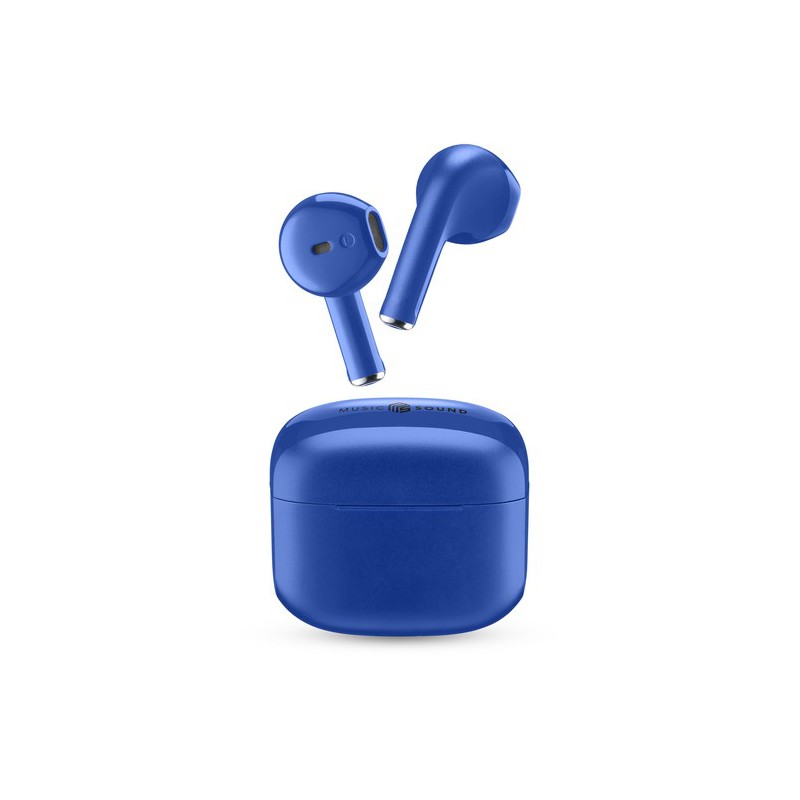 auricolare bt tws capsule blue