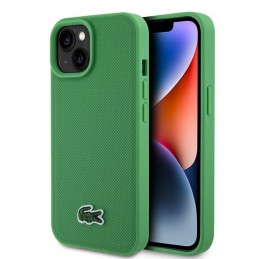 cover lacoste iphone 15 verde magsafe compatibile