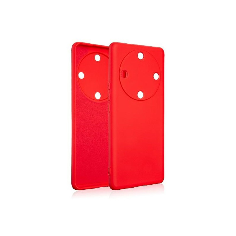 custodia a libro magnetica honor magic 5 lite rossa