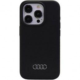 cover audi iphone 15 pro max nera