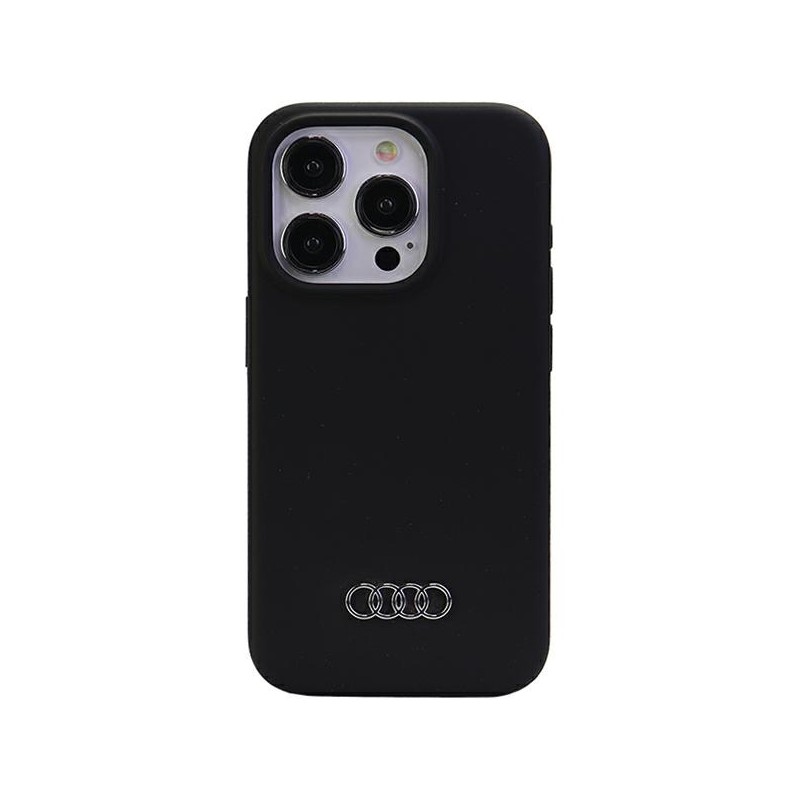 cover audi iphone 15 pro max nera