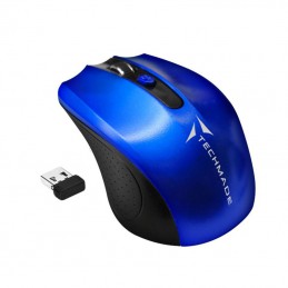 mouse wireless 1600 dpi techmade blu