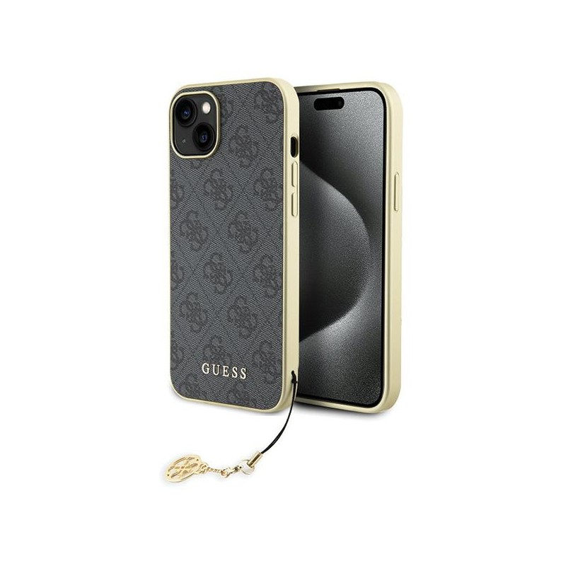 cover guess iphone 15 plus con charm 4g gold cover guess iphone 15 plus con charm 4g gold