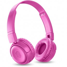 cuffie bluetooth vivavoce con microfono rosa