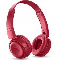 cuffie bluetooth vivavoce con microfono rossa