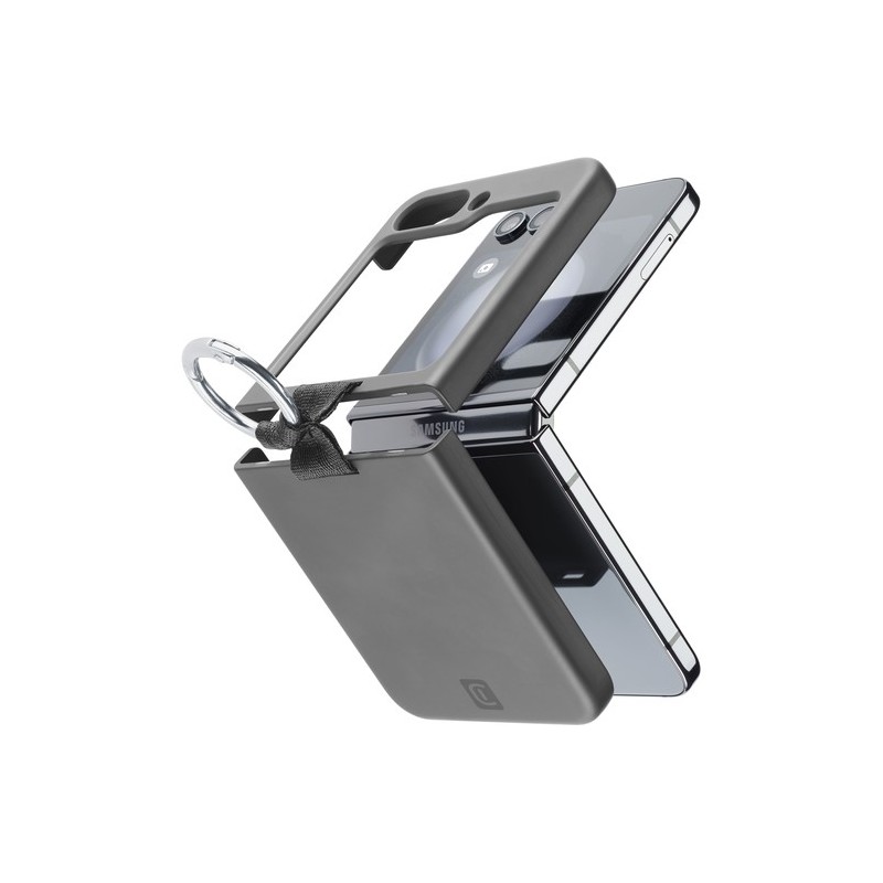 custodia fit duo galaxy z flip5 nero