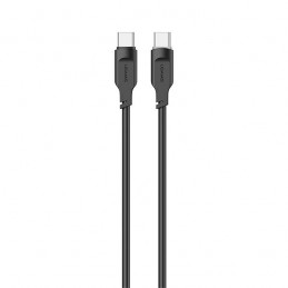 cavo dati usb-c /  usb-c 120cm20 watt nero