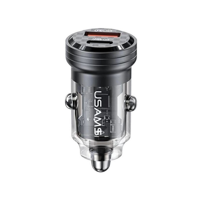 caricabatterie da auto due usb-a 45 watt fast charge caricabatterie da auto due usb-a 45 watt fast charge