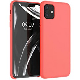 cover in silicone per samsung a22 5g rosso corallo