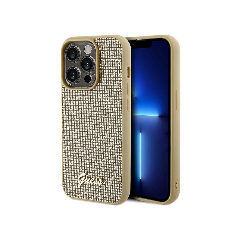 cover guess iphone 14 pro max gold
