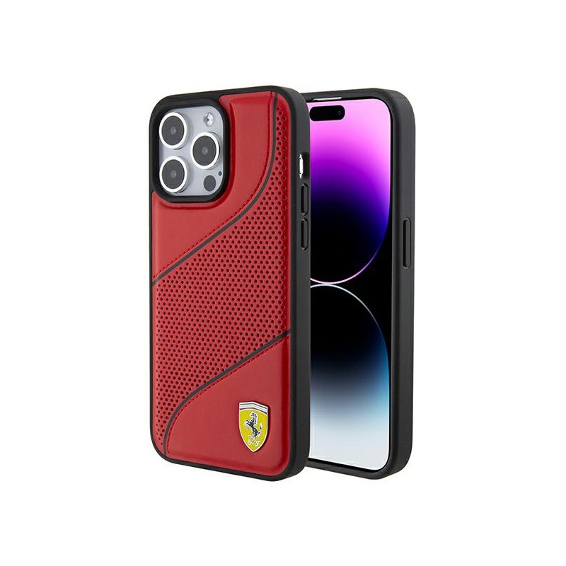 cover ferrari iphone 15 pro max rossa