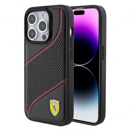 cover ferrari iphone 15 pro nera