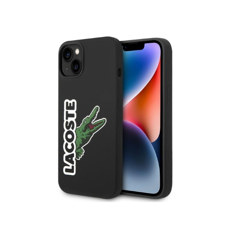 cover lacoste iphone 14 / 15 plus nera cover lacoste iphone 14 / 15 plus nera