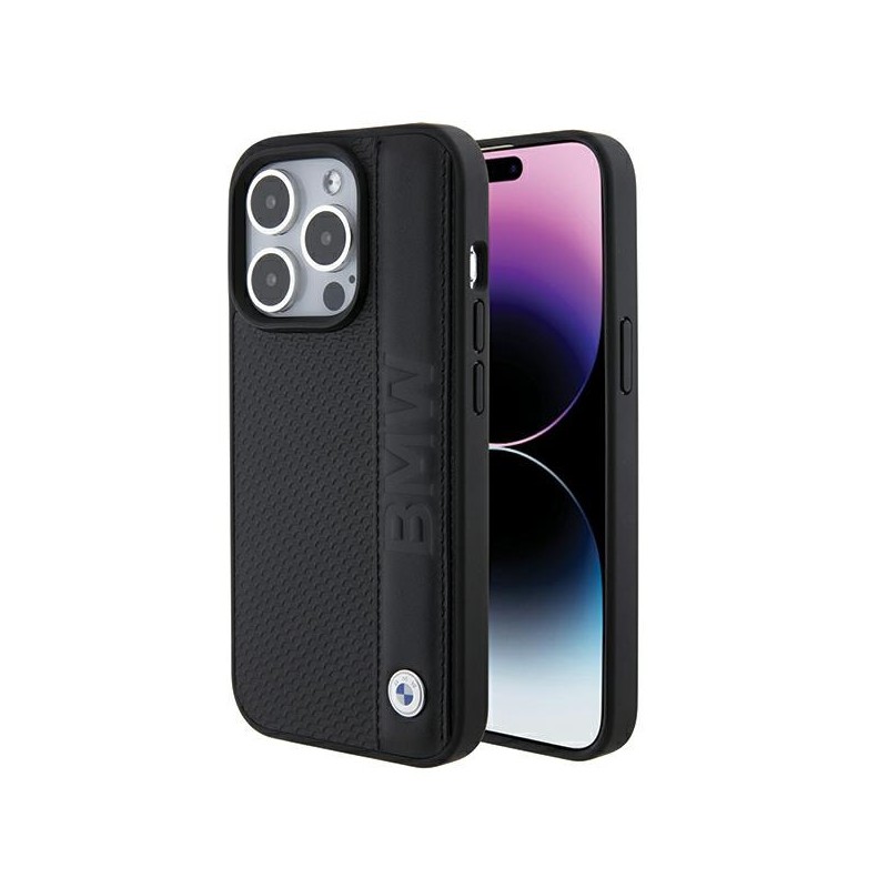 cover bmw iphone 15 pro vera pelle