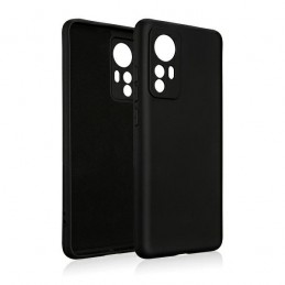 custodia in tpu per xiaomi redmi 12c nera