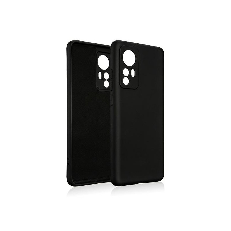 custodia in tpu per xiaomi redmi 12c nera