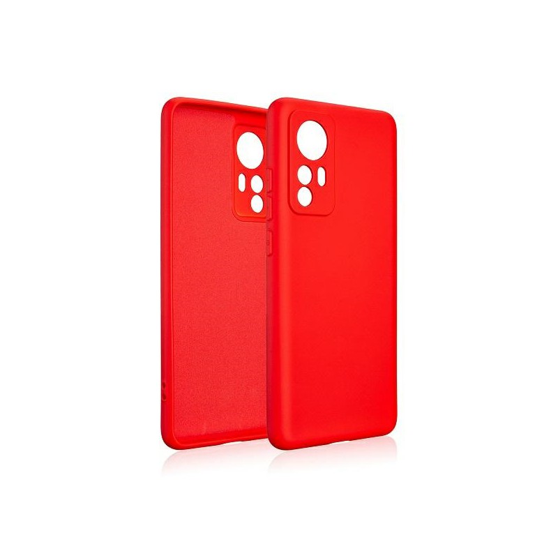 custodia in tpu per xiaomi redmi 12c rossa