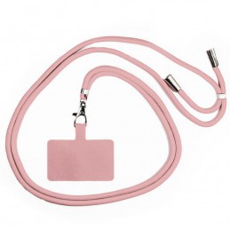 laccio portatelefono universale da collo rosa