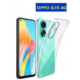 cover per oppo a78 4g  trasparente