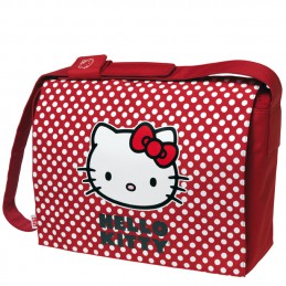 borsa hello kitty per notebook sino a 13 rossa