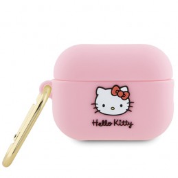 cover hello kitty per airpods pro 2 in silicone rosa