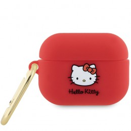 cover hello kitty per airpods pro 2 in silicone rossa