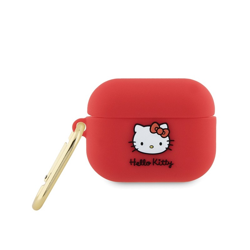 cover hello kitty per airpods pro 2 in silicone rossa