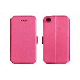 custodia book chiusura magnetica per galaxy a8 2018 pink
