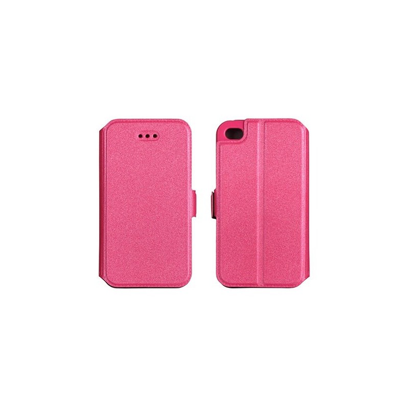 custodia book chiusura magnetica per galaxy a8 2018 pink