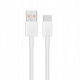 cavo dati usb-c 100cm 65W 6Ah bianco in confezione bulk