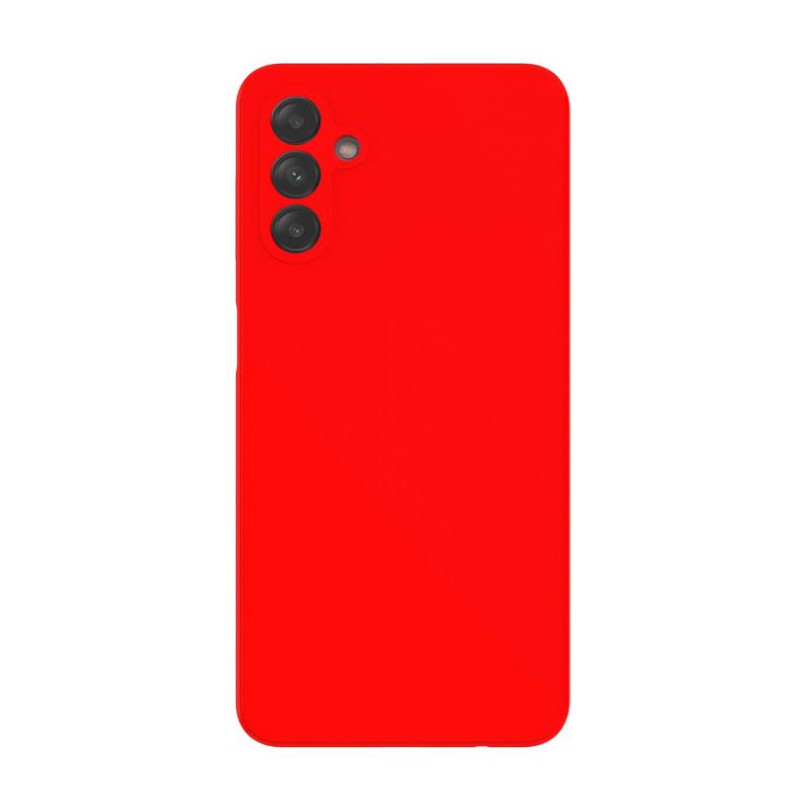 cover in silicone per samsung a25 5g rossa