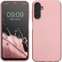 cover in silicone per samsung a05s  rosa