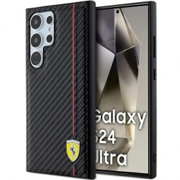 cover ferrari samsung s24 ultra carbonio nera