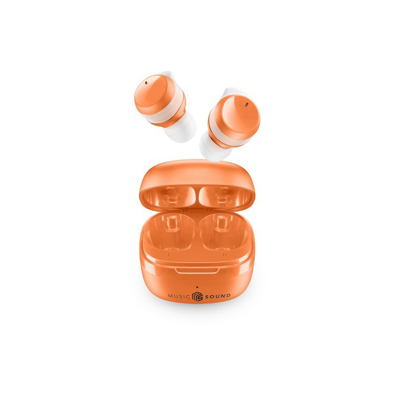 auricolare bt tws in ear  orange