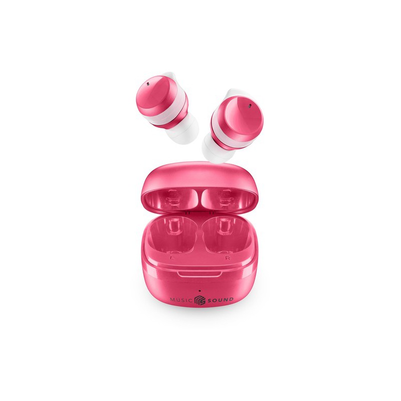 auricolare bt tws in ear  rosa