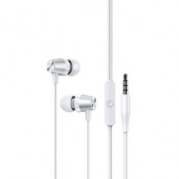 auricolare usams in ear jack 3,5mm bianco