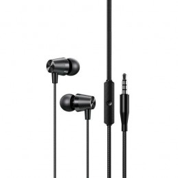 auricolare usams in ear jack 3,5mm nero