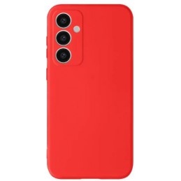 cover in silicone samsung s23 fe rossa
