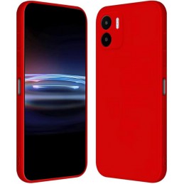 custodia in tpu per redmi a1 plus - a2 rossa