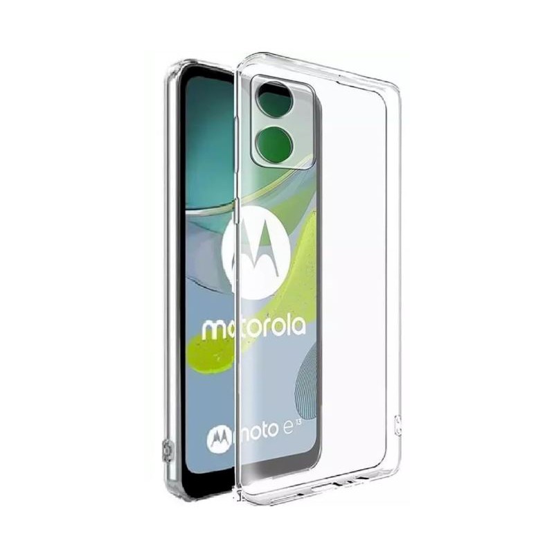 custodia in tpu per motorola e13   trasparente