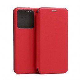 book magnetica redmi note 13 5g con porta carte di credito rossa