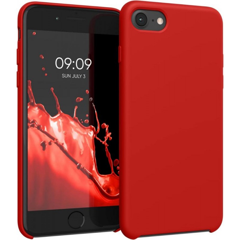 cover in silicone iphone 7/8/SE 2020 rossa cover in silicone iphone 7/8/SE 2020 rossa