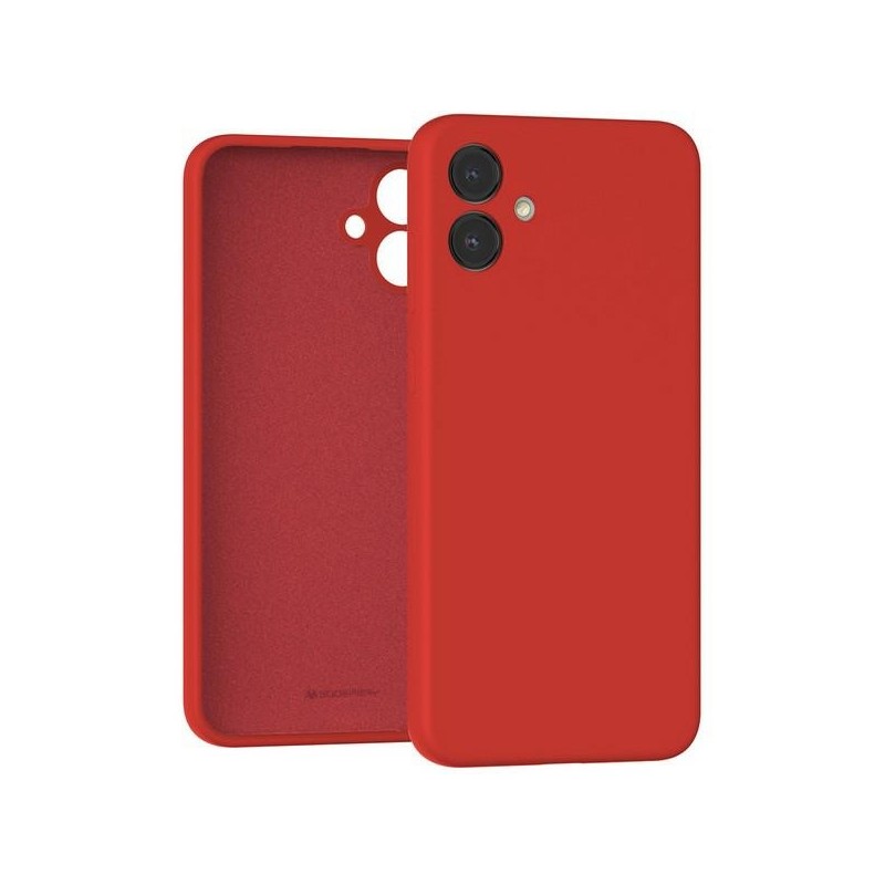 cover in silicone per samsung a05 rossa cover in silicone per samsung a05 rossa