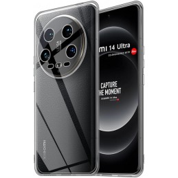 custodia tpu per xiaomi 14 utra trasparente