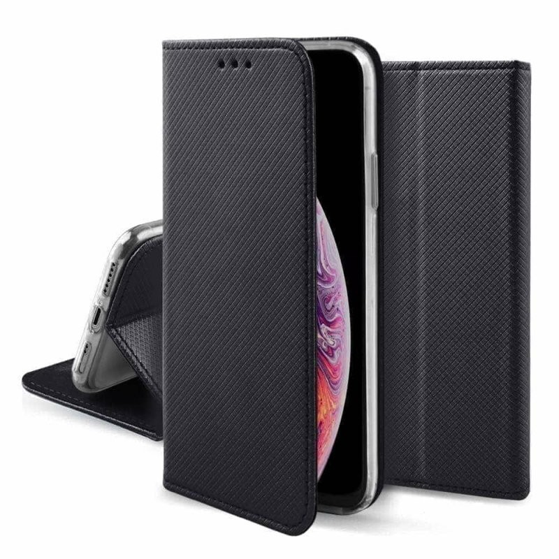 custodia book magnetica per motorola g13 nera